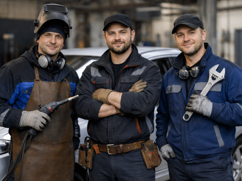 Brygada monterów konstrukcji stalowych - ślusarz / spawacz