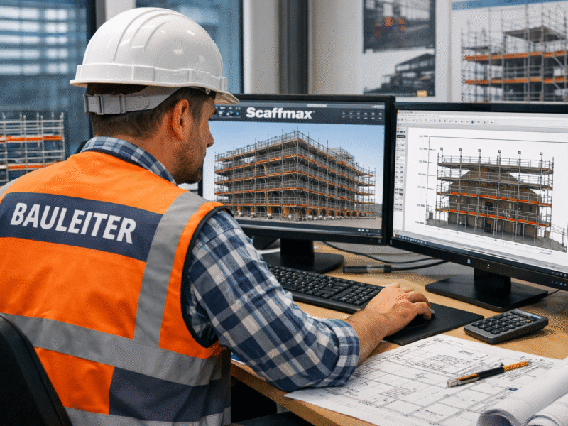 Kierownik budowy - Niemcy - rusztowania - Scaffmax