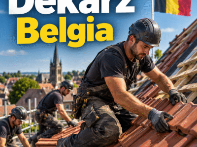 Dekarz dachów skośnych - Belgia - do 22€ / h