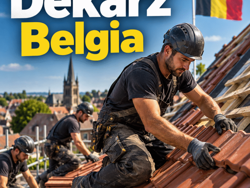 Dekarz dachów skośnych - Belgia - do 22€ / h